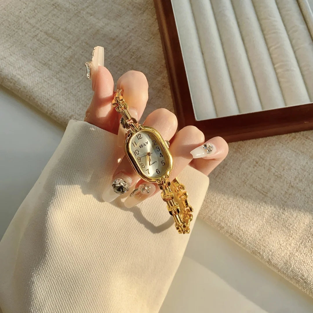 Femmes montres Top marque de luxe montres dames mode or Bracelet montre femme élégante horloge femmes montre femme