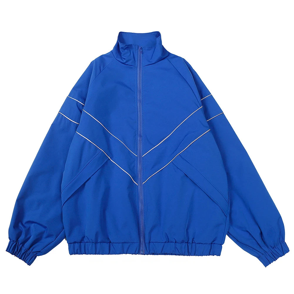 Veste Varsity Premium Lencensa - Hip Hop Patchwork Unisexe - Qualité Exceptionnelle