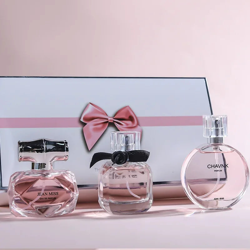 Coffret Parfum Femme 3x30ml - Collection Découverte Florale Fruitée Chyprée - Lencensa