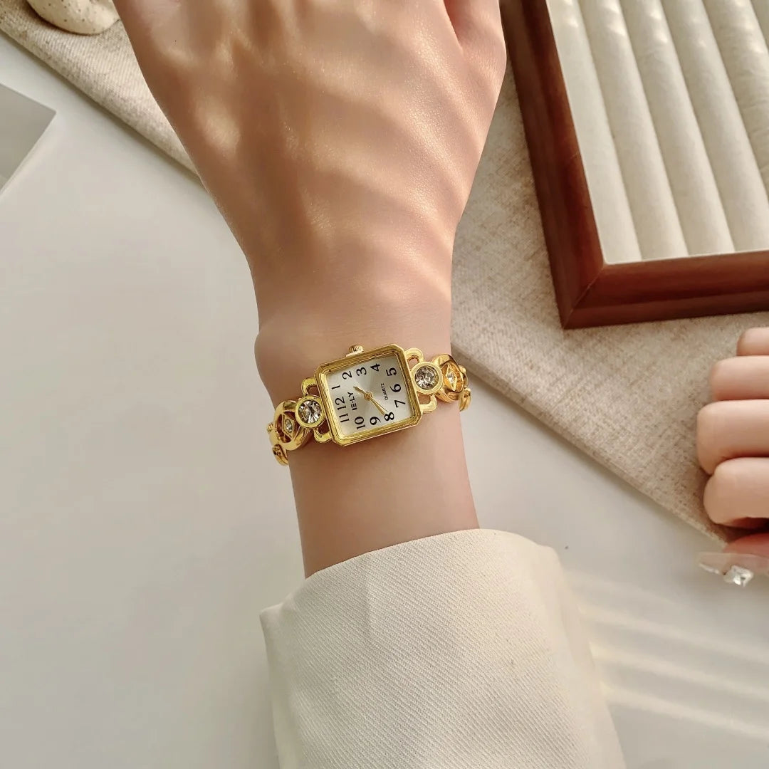 Femmes montres Top marque de luxe montres dames mode or Bracelet montre femme élégante horloge femmes montre femme