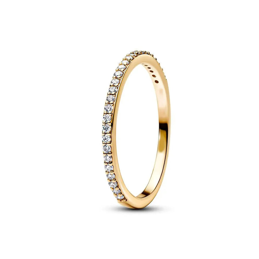 Bague en argent plaqué or 18 carats pour femmes, en forme de cœur, en Zircon, bijoux fins, cadeaux d'anniversaire, de saint-valentin, 925