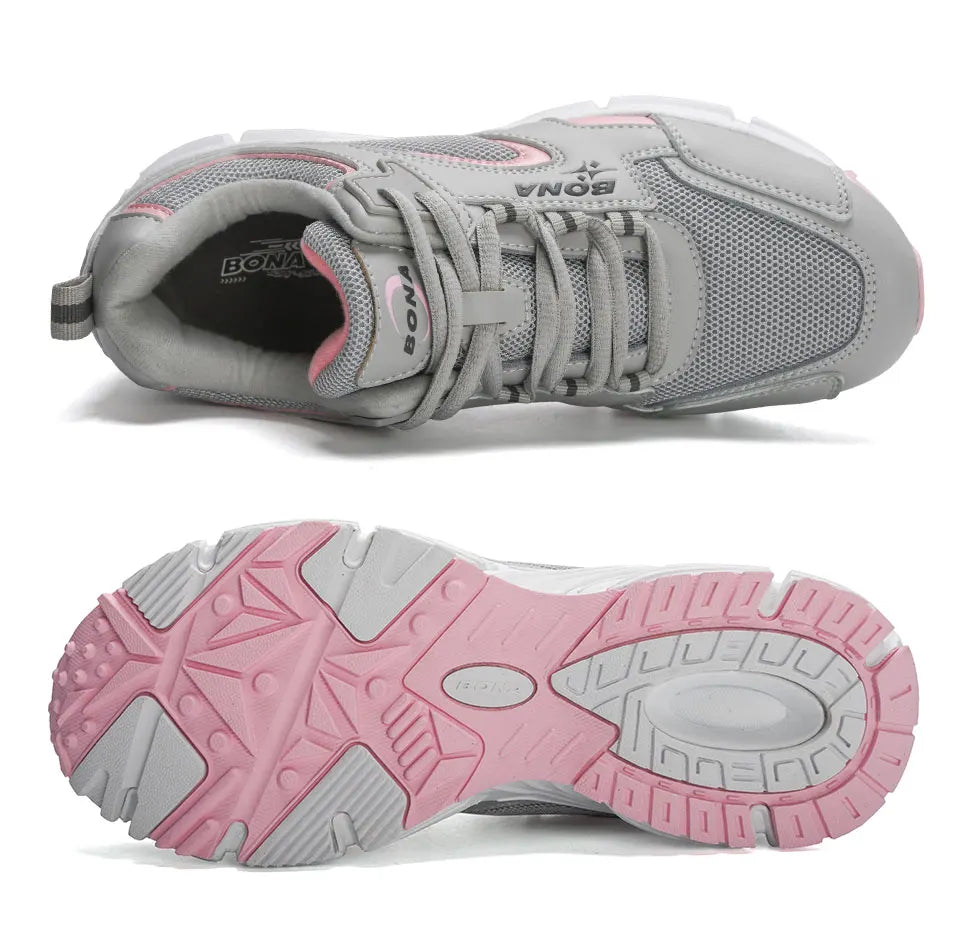 Lencensa - Chaussures Course Femme Premium | Baskets Sport Respirantes de Qualité Supérieure