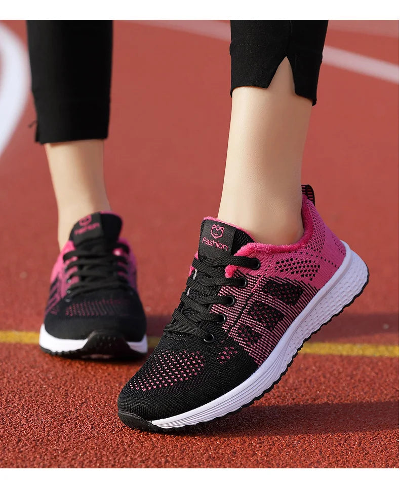 Baskets Premium Lencensa Femme - Chaussures Sport Haute Qualité Plateforme 2024