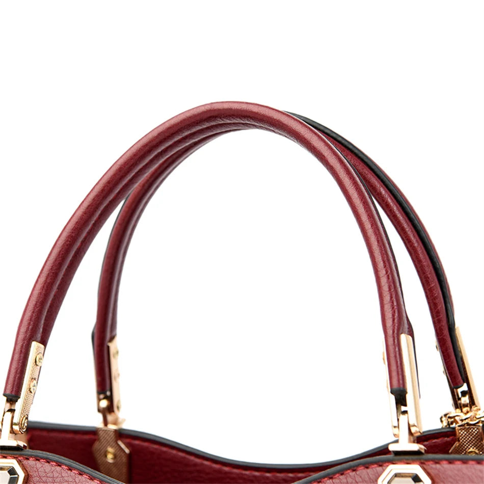 Sac à Main de Luxe en Cuir Souple pour Femme, Sacoche à Bandoulière de Styliste à 3 Couches, Fourre-Tout de Grande Capacité, 2022