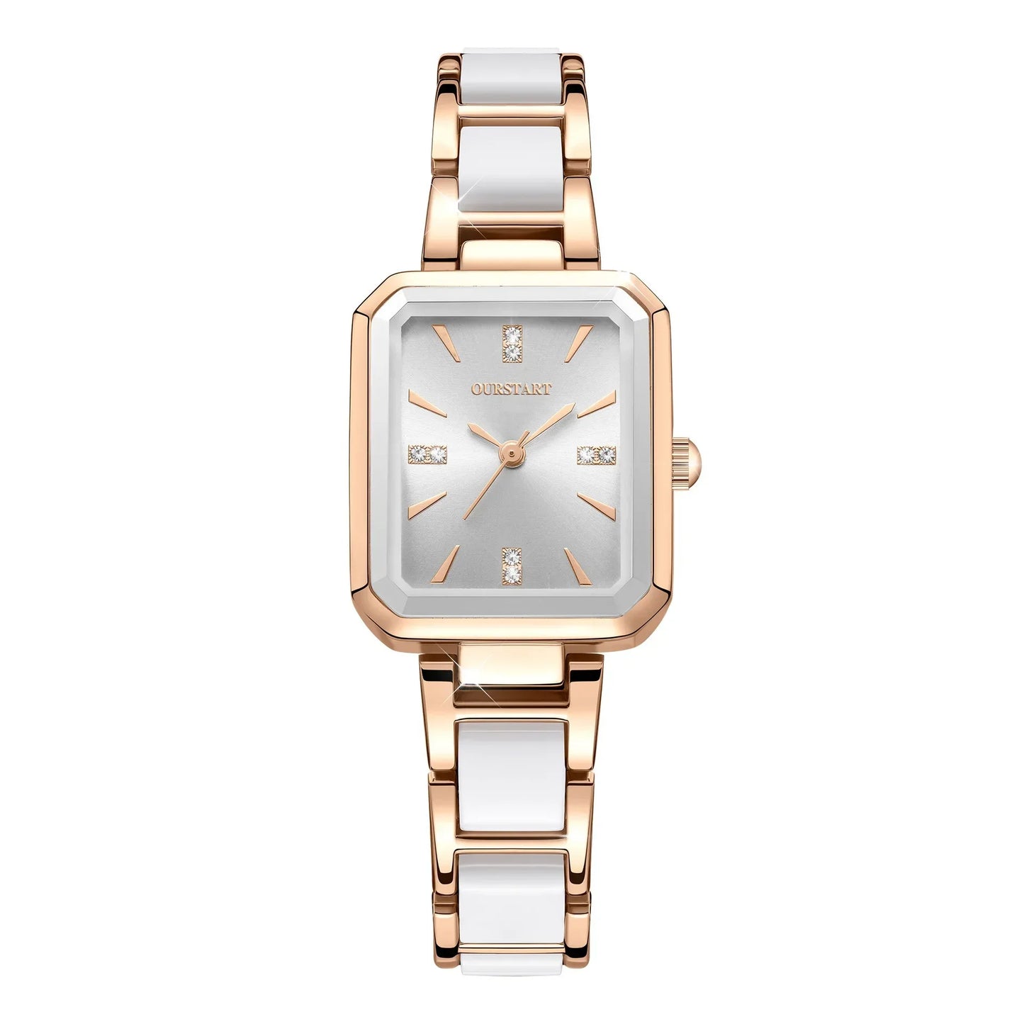 Mode femmes élégantes Montre polyvalente cadran carré montres à Quartz de luxe dames cadeaux montres Reloj Mujer Montre Femme