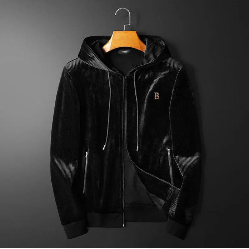 Ensemble Jogging Lencensa - Survêtement Velours Premium Homme 2 Pièces
