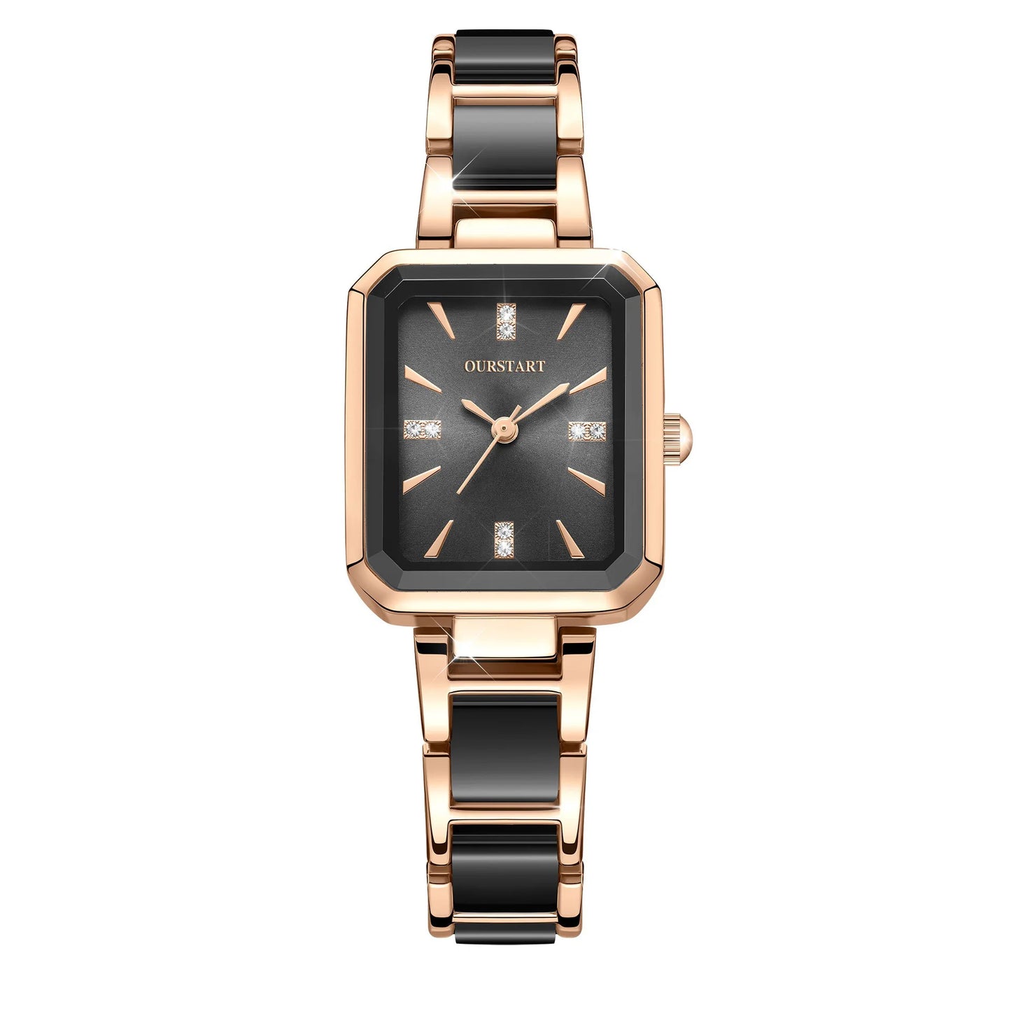 Mode femmes élégantes Montre polyvalente cadran carré montres à Quartz de luxe dames cadeaux montres Reloj Mujer Montre Femme