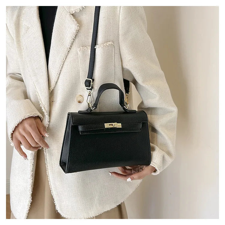  Sac messager coréen tendance 2025 – Sac à main à bandoulière texturé polyvalent, portable et à la mode 