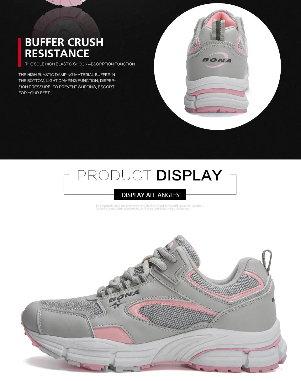 Lencensa - Chaussures Course Femme Premium | Baskets Sport Respirantes de Qualité Supérieure