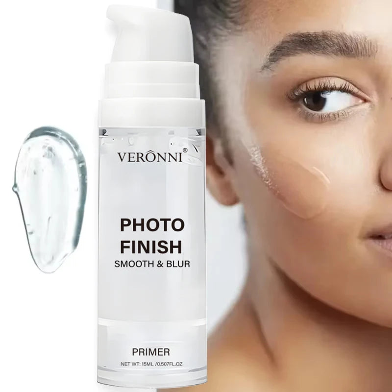 Kit de maquillage pour le visage, 3 pièces, comprend un fond de teint liquide à couverture complète de 15ml, primaire de maquillage hydratant et une poudre libre, résistant à la sueur