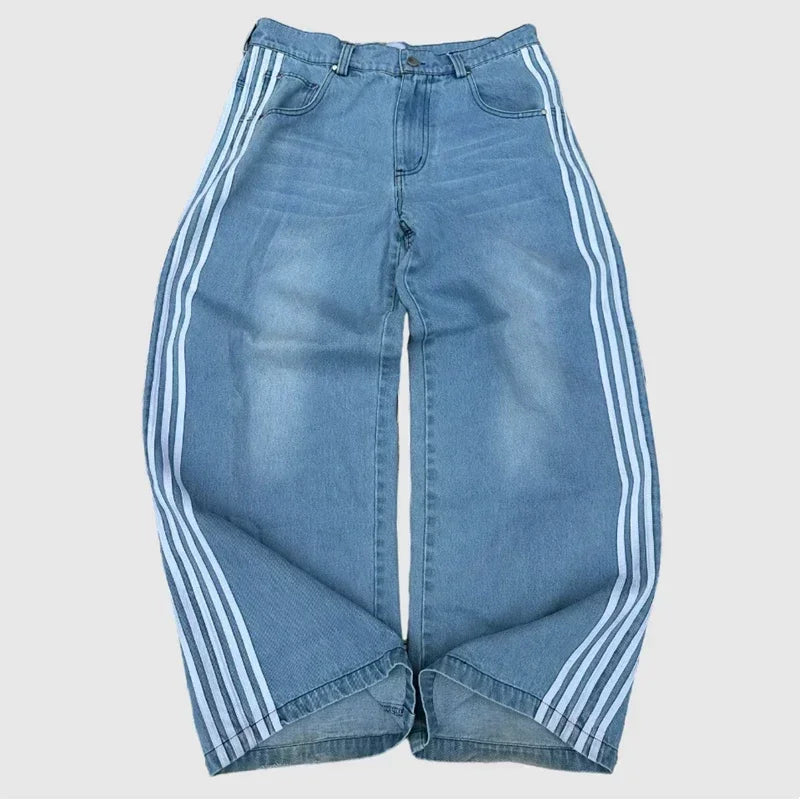 Jean Baggy Premium Lencensa Y2K - Denim Haute Qualité Unisexe Streetwear