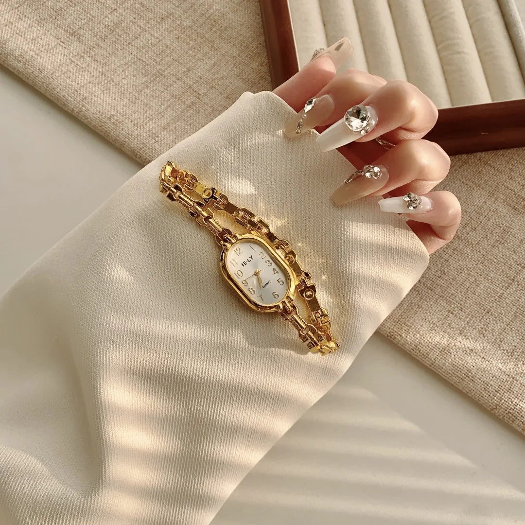 Femmes montres Top marque de luxe montres dames mode or Bracelet montre femme élégante horloge femmes montre femme