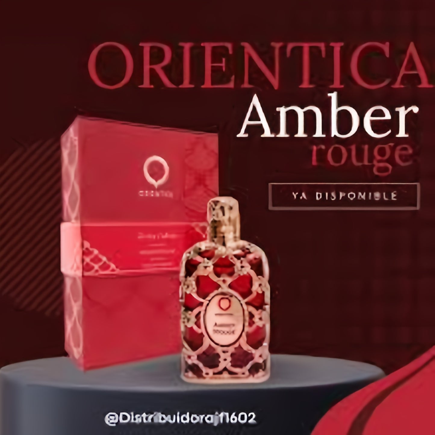 Amber Rouge Luxe - Parfum Oriental Unisexe Longue Durée
