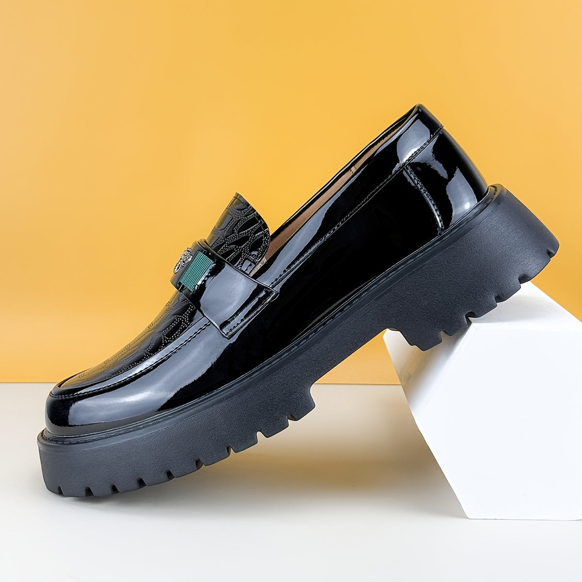 Mocassins Lencensa - Chaussures Formelles Noires Homme Business