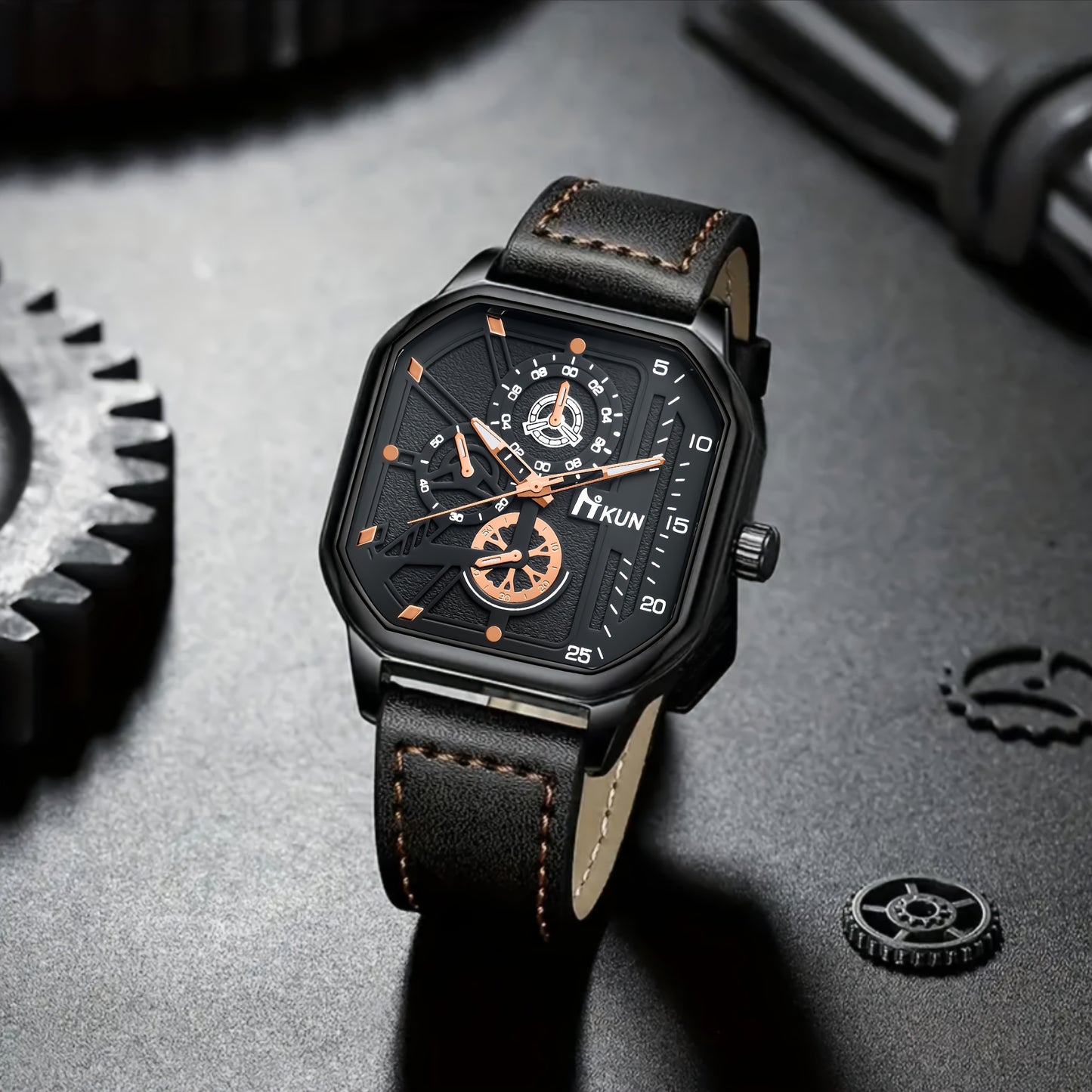 Lencensa Ensemble Cadeau Homme - Montre + Lunettes + Parfum