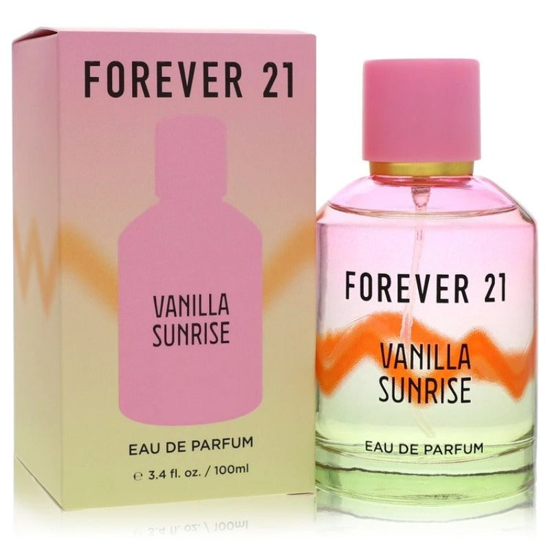 Parfum Eau De Parfum Spray Forever 21 Vanilla Sunrise 3.4 Fl.oz 100ml Durable sans Formaldéhyde Aromathérapie