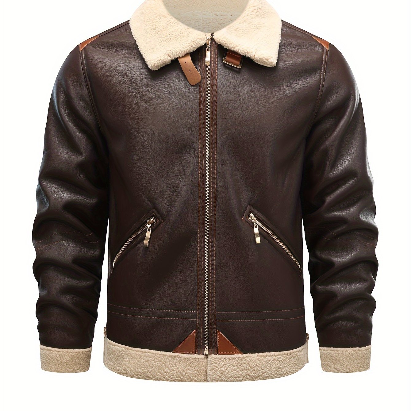 Veste Homme Polaire - Coupe-Vent Automne Hiver - Lencensa