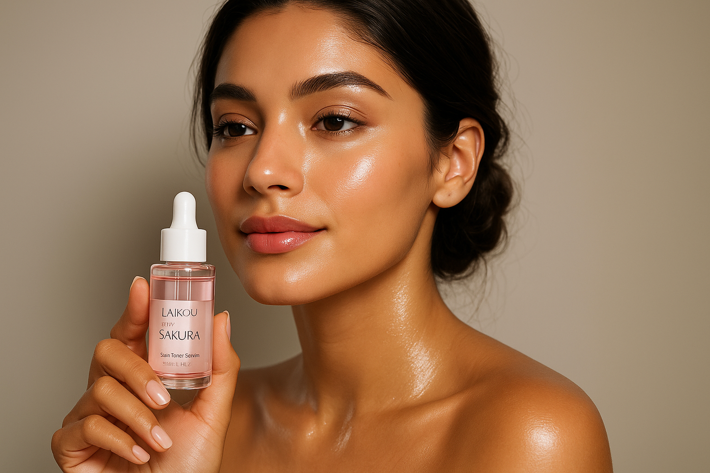 Sakura – sérum blanchissant pour le visage, Anti-âge, estompe les ridules, resserre les Pores, améliore le Pigment de mélanine, hydratant terne, éclaircissant, soins pour la peau - Lencensa