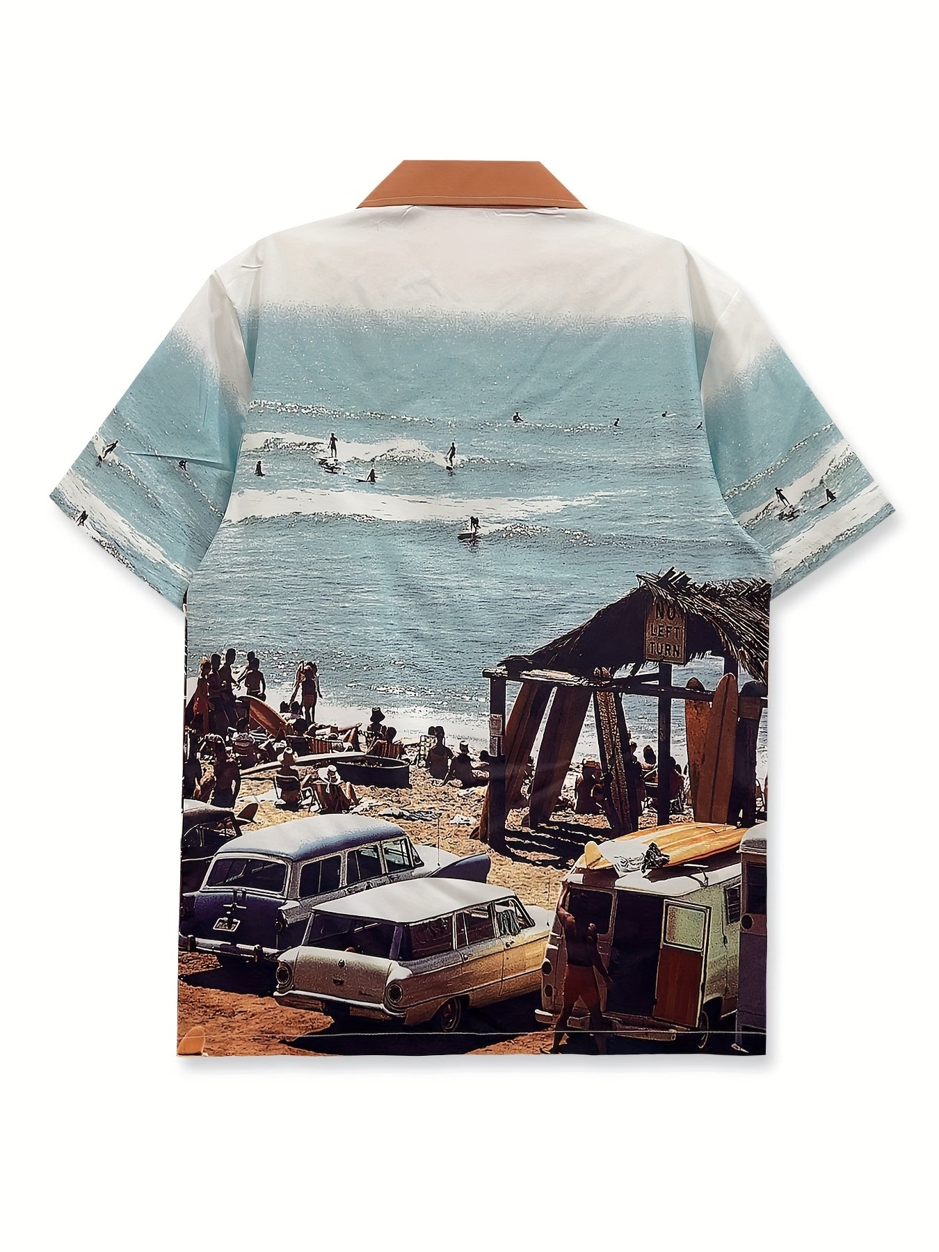 Lencensa - Chemise Homme Tropicale Style Hawaïen