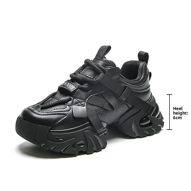 Women's Thick Sole Casual Sneakers - Lencensa 