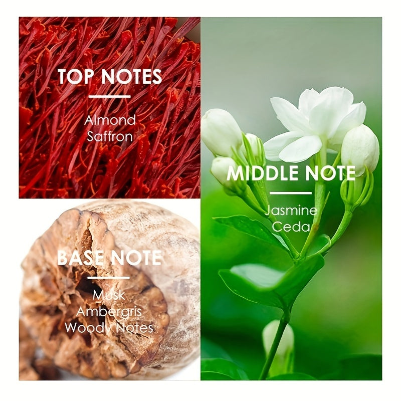 3.4oz Long-Lasting Eau De Parfum Spray Perfume for Women - Oriental Floral Notes, Perfect for Business, Office, Daily, Travel, and Gift-Giving (LONKOOM JOURNEY) - Lencensa 