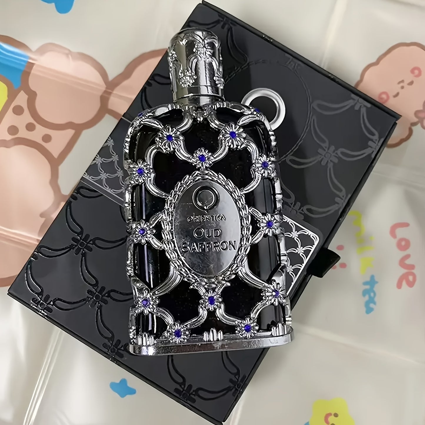 Parfum Orientica Amber Noir De Longue Durée Eau De Parfum Royal Amber Pour Hommes Et Femmes Portable Pour Bureau Fête Pique-Nique Cadeau Romantique De Noël Cadeau d'Halloween