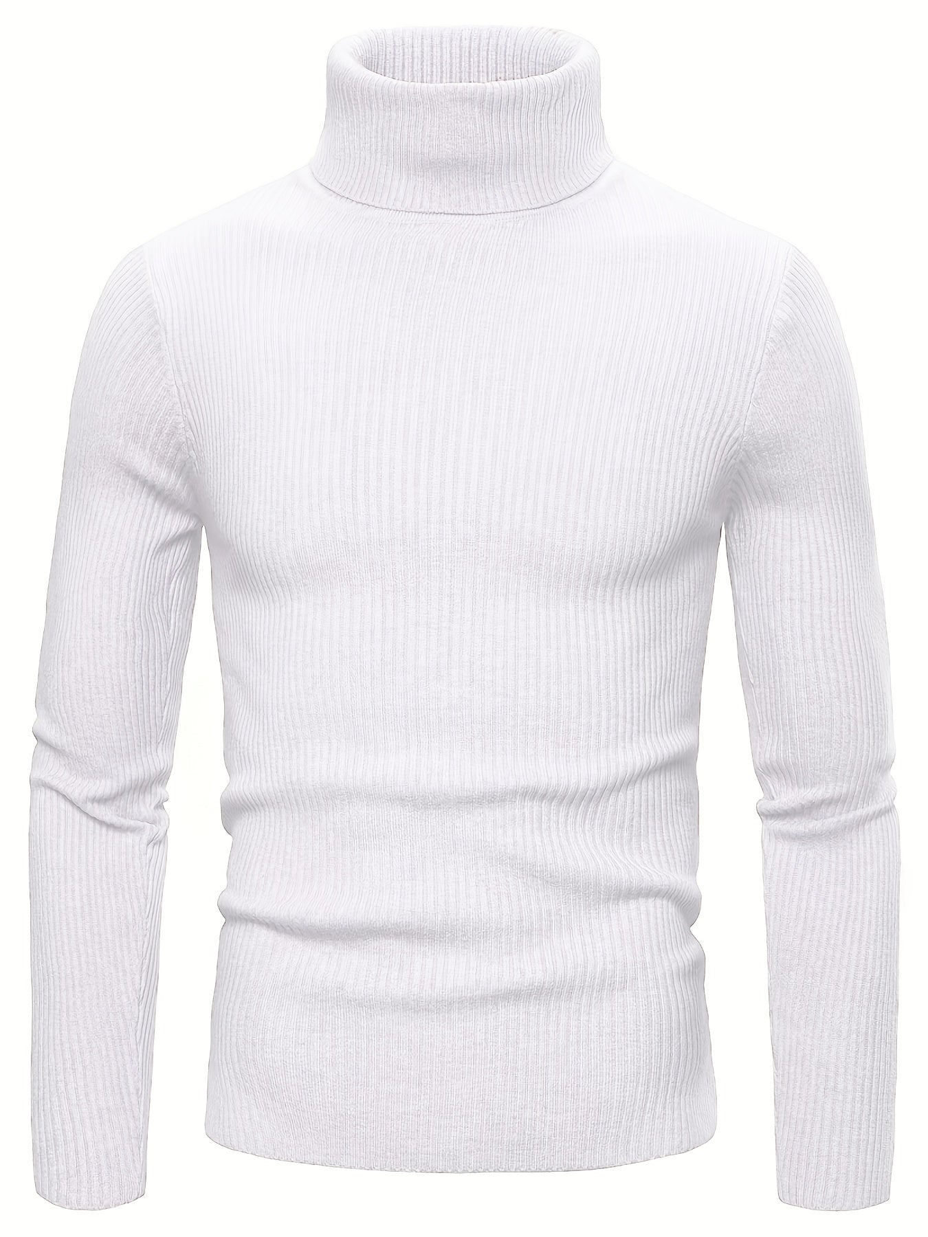 Pull Col Roulé Homme - Maille Slim Fit - Lencensa 