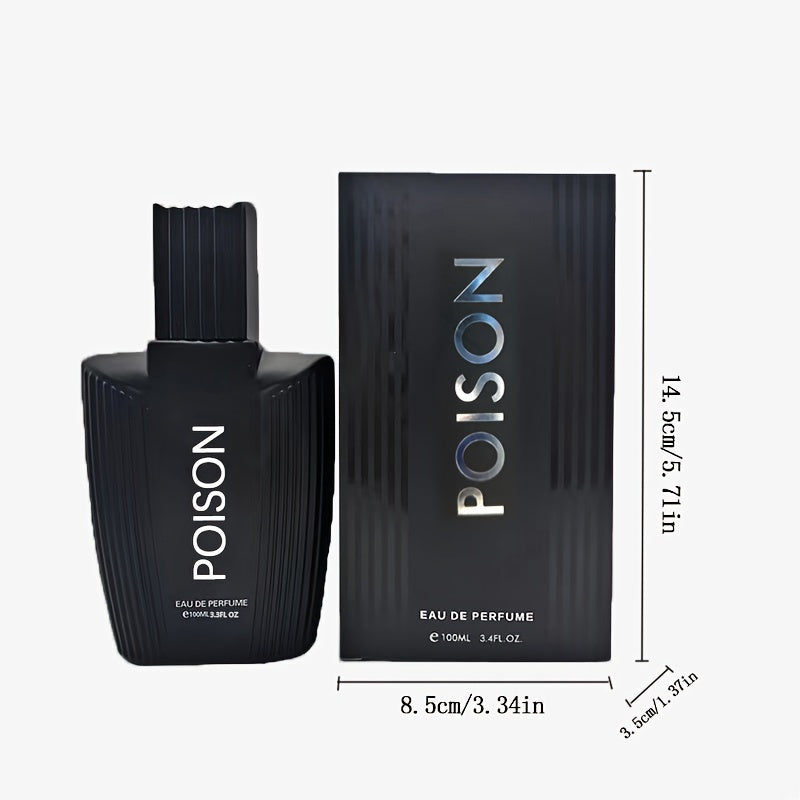 100ml Long-Lasting Eau De Parfum for Men - Refreshing Cologne Perfume with Seductive Scent, Perfect for Dating, Daily Life, and as a Father's Day Gift for Him - Lencensa 