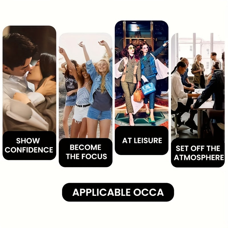 3.4oz Long-Lasting Eau De Parfum Spray Perfume for Women - Oriental Floral Notes, Perfect for Business, Office, Daily, Travel, and Gift-Giving (LONKOOM JOURNEY) - Lencensa 