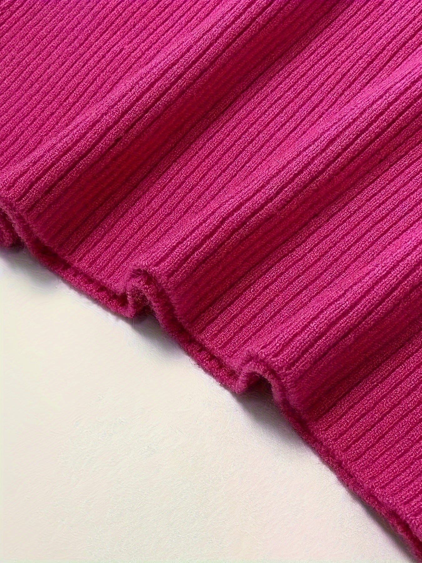 Turtleneck 3 Packs Knitted Pullover Sweater, Casual Solid Color Long Sleeve Sweater For Fall & Winter, Women's Clothing - Lencensa 