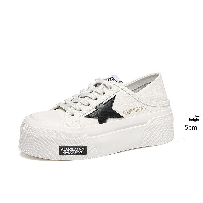 Women's Thick Sole Casual Sneakers - Lencensa 