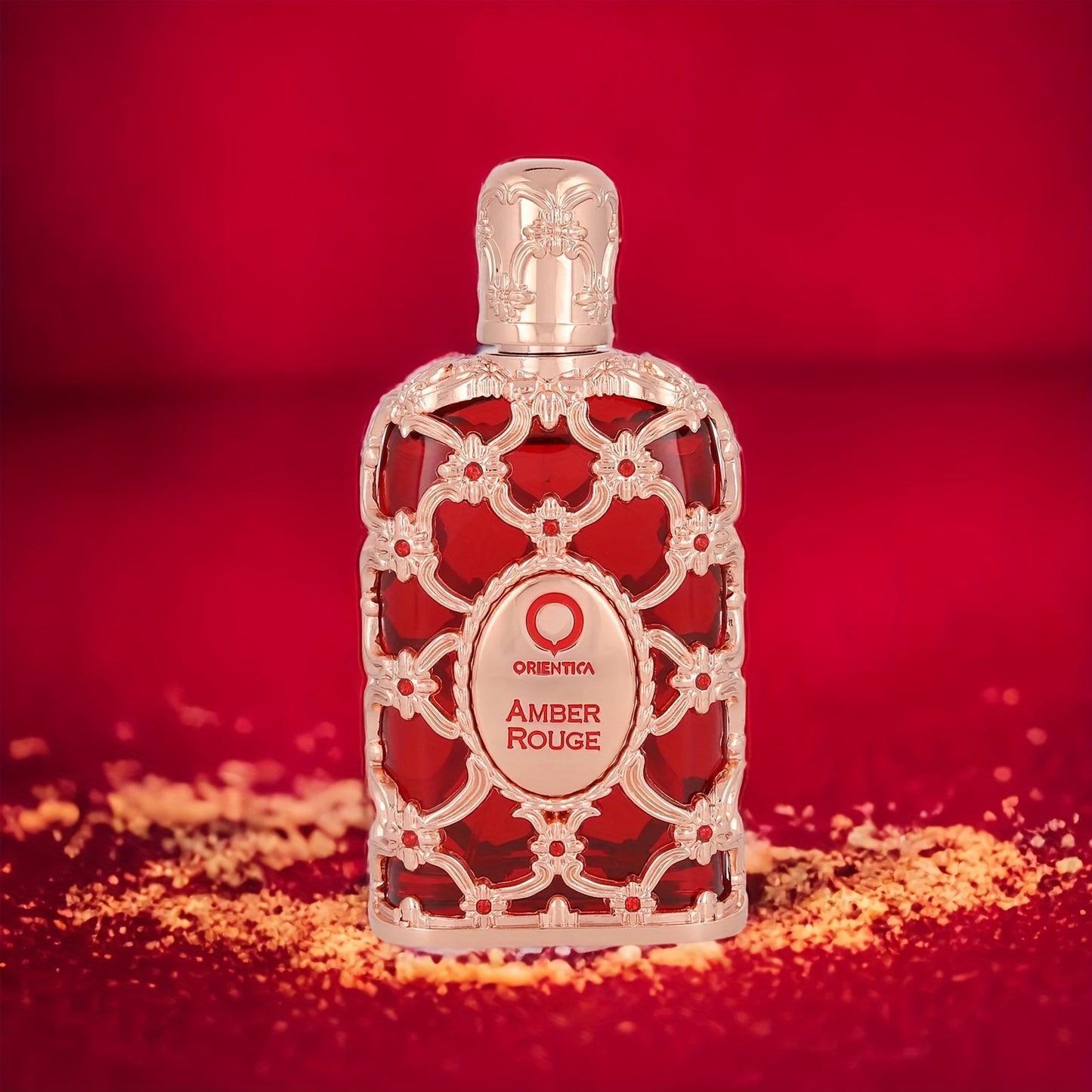 Amber Rouge Luxe - Parfum Oriental Unisexe Longue Durée