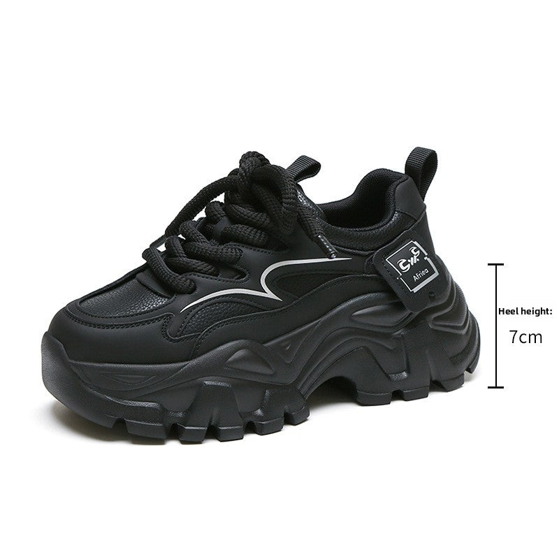 Women's Thick Sole Casual Sneakers - Lencensa 