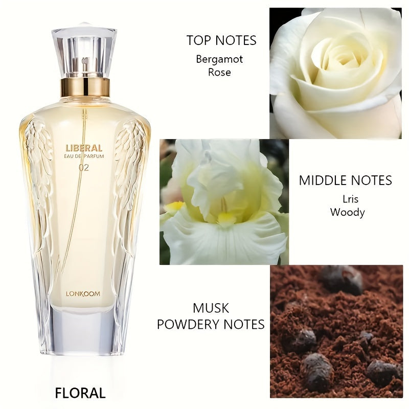 Parfum Eau De Parfum Pour Femmes 3.4oz Durable Et Fraîche Floral Idéal Pour Bureau Date Et Cadeaux De Anniversaire Usage Jour Cadeau Pour Nouvel an Et Saint-Valentin