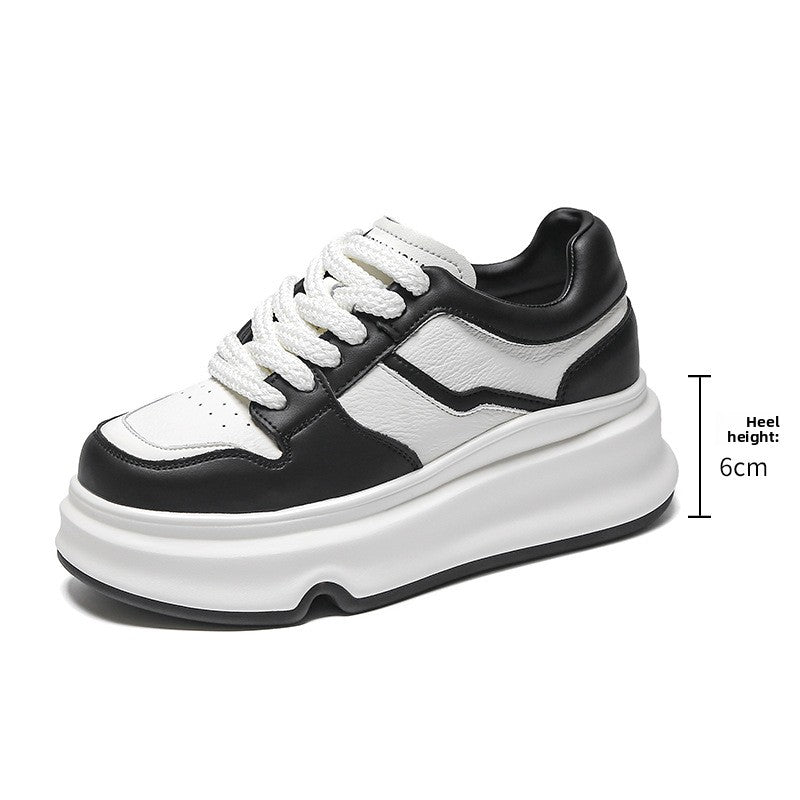 Women's Thick Sole Casual Sneakers - Lencensa 