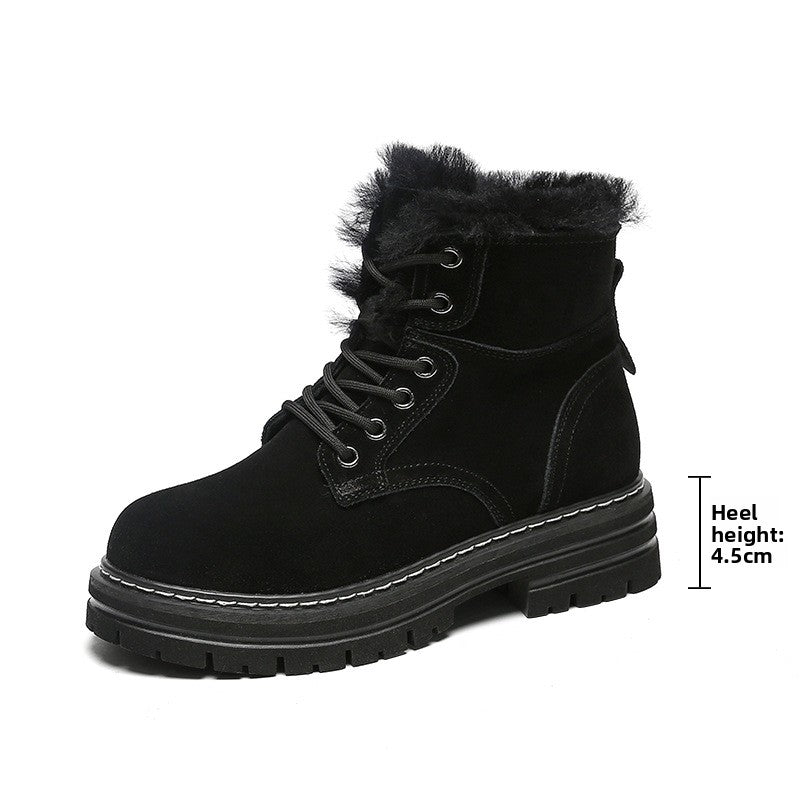 Women's Thick Sole Casual Sneakers - Lencensa 