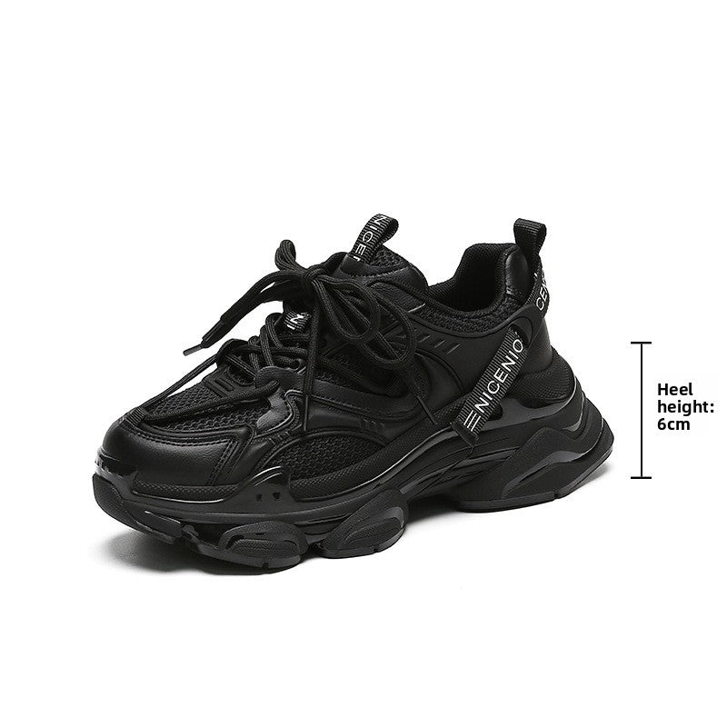 Women's Thick Sole Casual Sneakers - Lencensa 