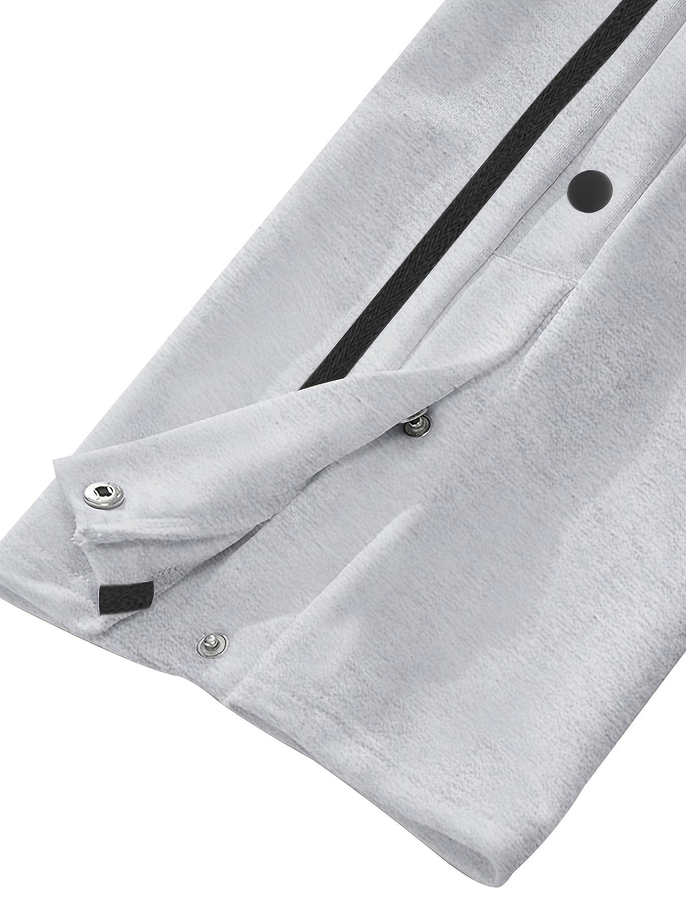 Jogging Bleu Royal Lencensa - Bandes Blanches Détails Boutons Homme