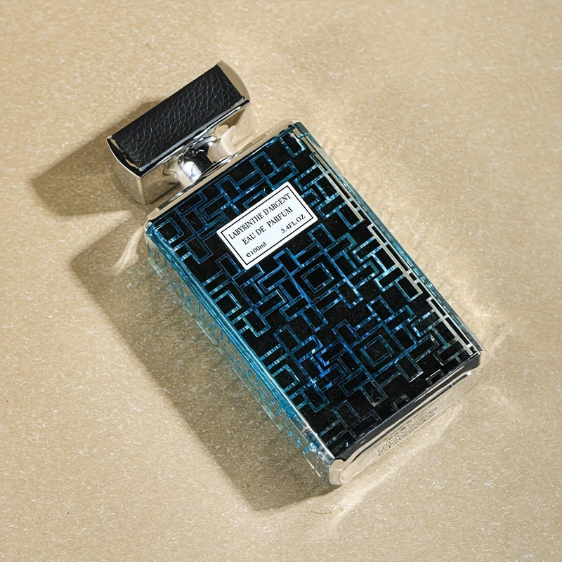 100ml Woody Eau De Parfum for Men - Long-Lasting, Refreshing Fragrance for Dating and Daily Life, Formaldehyde-Free, Fresh Scent, Perfect Gift for Him on Fathers Day - Lencensa 