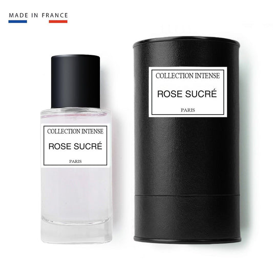 Parfum Intense Collection - Rose Douce 50ml Eau De Parfum Unisexe Note Florale Origine France Vanille