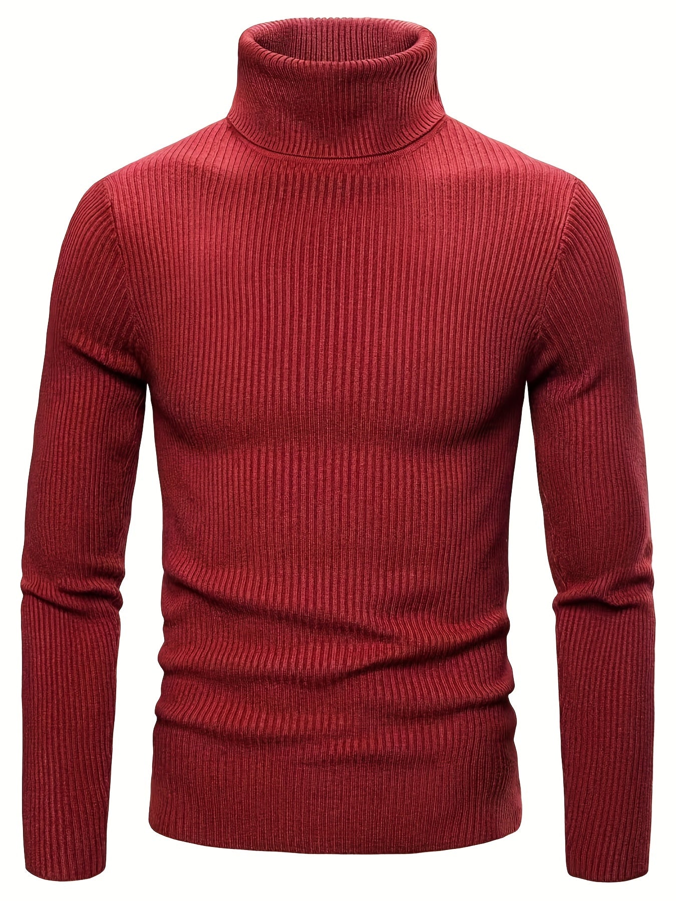 Pull Col Roulé Homme - Maille Slim Fit - Lencensa 