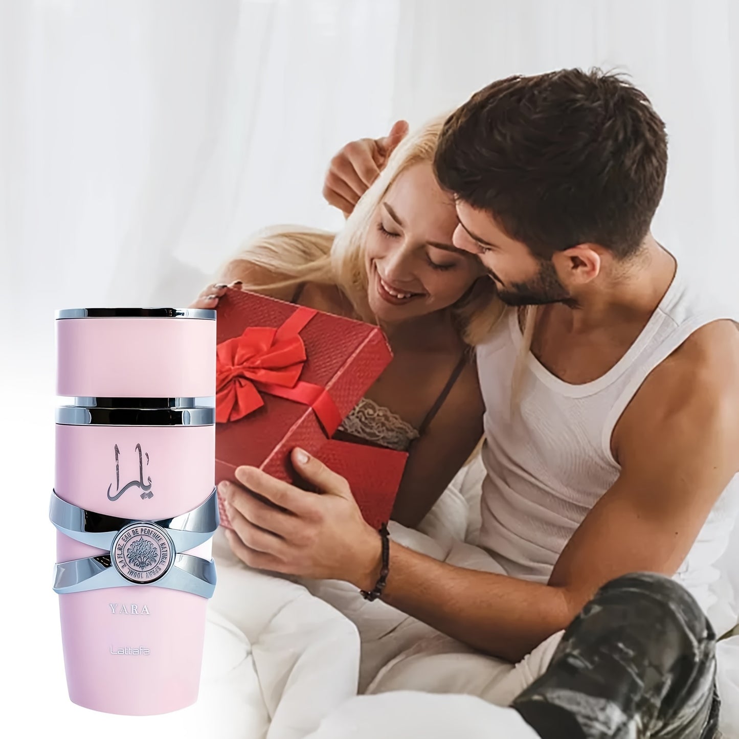 Yara 100ml - Eau de Parfum Femme Séduisant Fleurs Fruits Bois