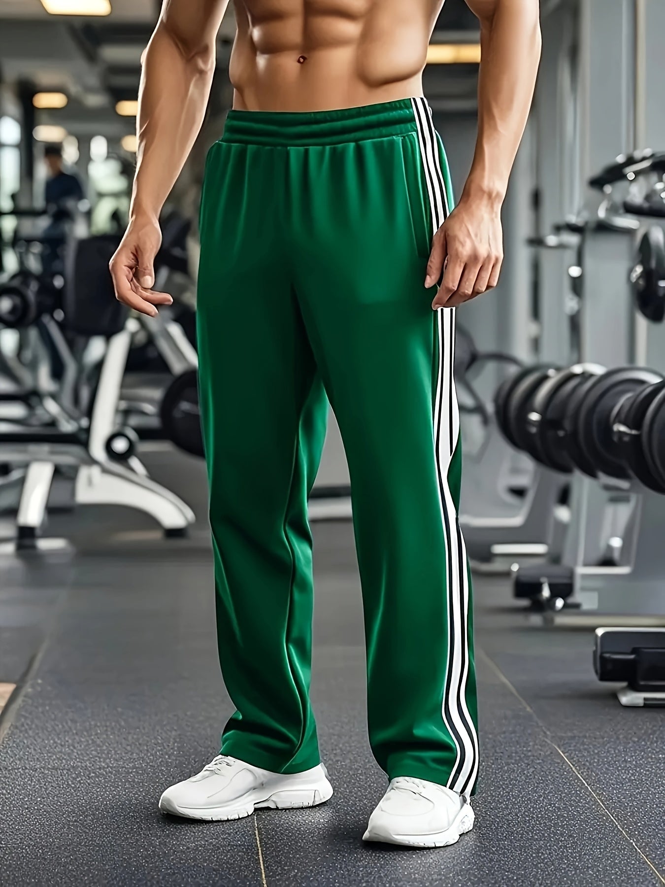 Lencensa - Pantalon Homme Décontracté Cordon Quatre Saisons