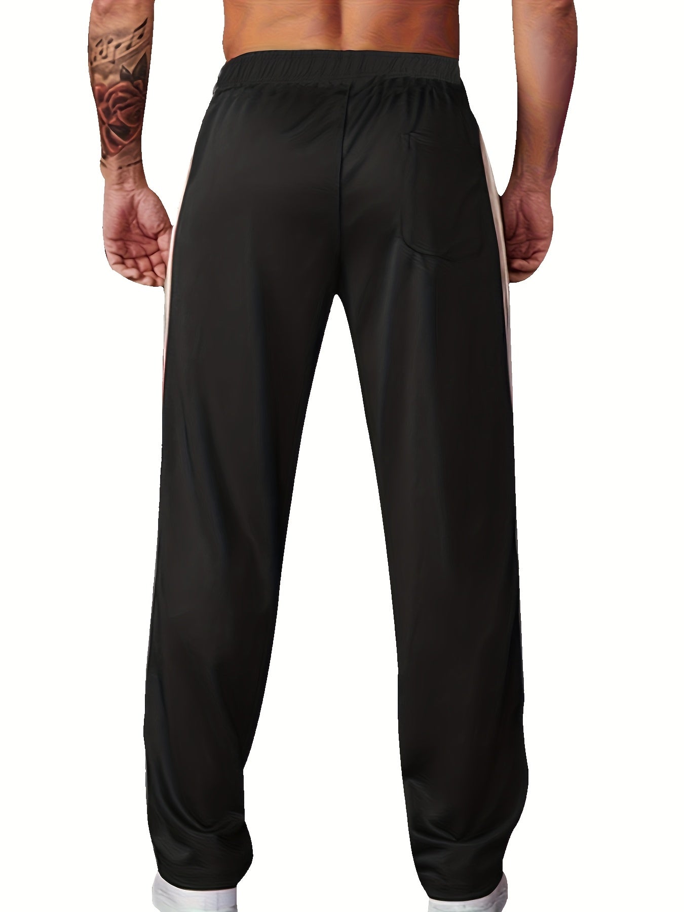 Lencensa - Pantalon Homme Décontracté Cordon Quatre Saisons