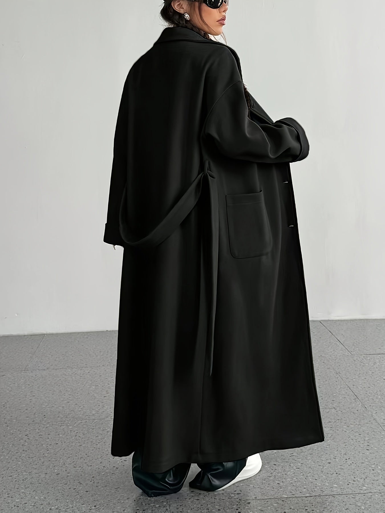 Women's Solid Color Casual Long Sleeve Regular Coat - Lencensa 