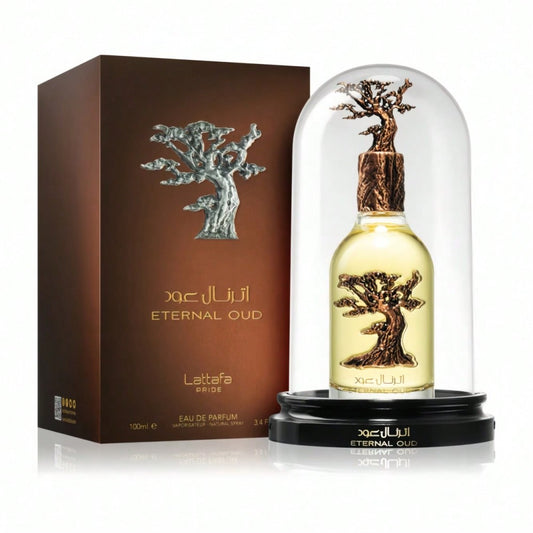 Lattafa - Eternal Oud 100ML | Eau De Parfum Unisex | Perfume from Dubai | Made in U.A.E