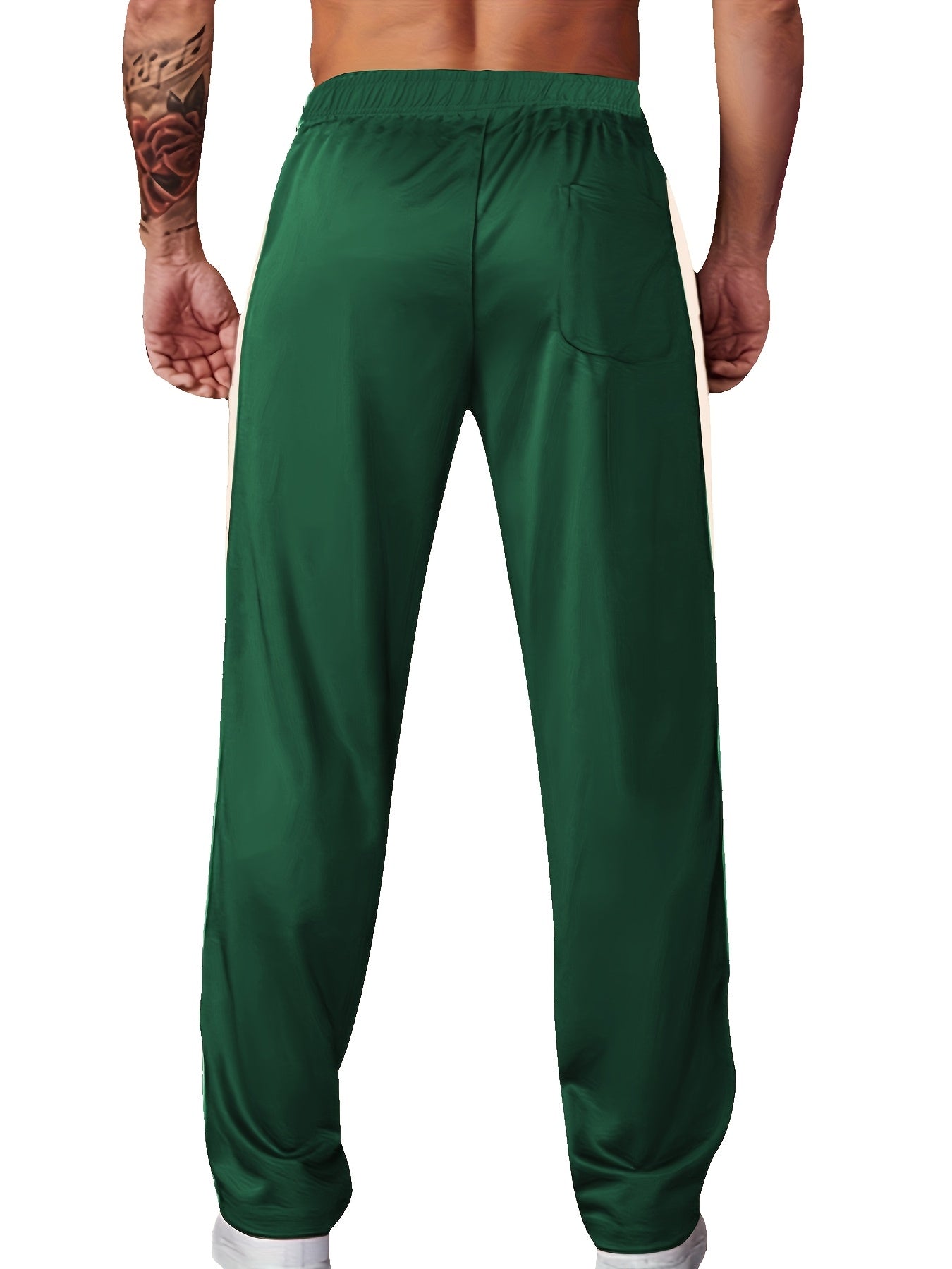 Lencensa - Pantalon Homme Décontracté Cordon Quatre Saisons