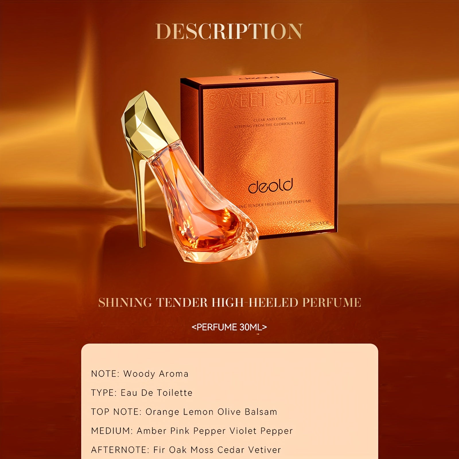 Parfum Orange 30ml - Eau de Parfum Femme - Lencensa 