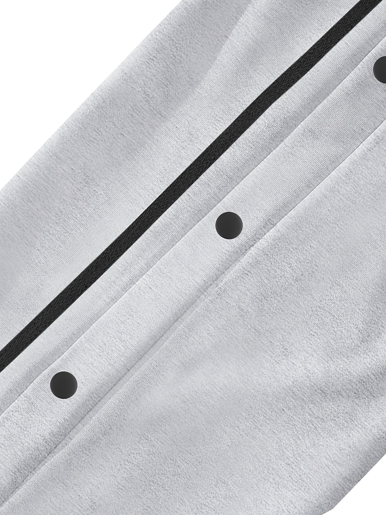 Jogging Bleu Royal Lencensa - Bandes Blanches Détails Boutons Homme