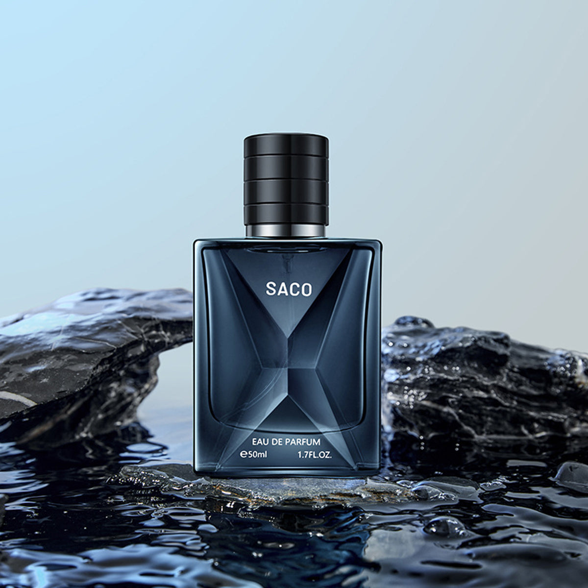 Parfum d'Homme De Luxe Romantique 1.7 Fl.oz - Parfum d'Eau Longue Durée Aromathérapie Masculine Fraîche Et Florale sans Alcool Et Phthalates Idéal Pour Les Sorties Et l'Usage Daily